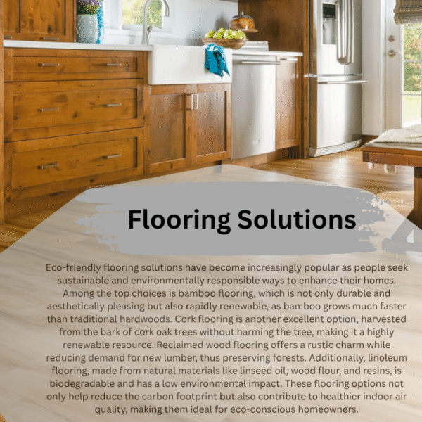 Eco-Friendly Flooring Solutions