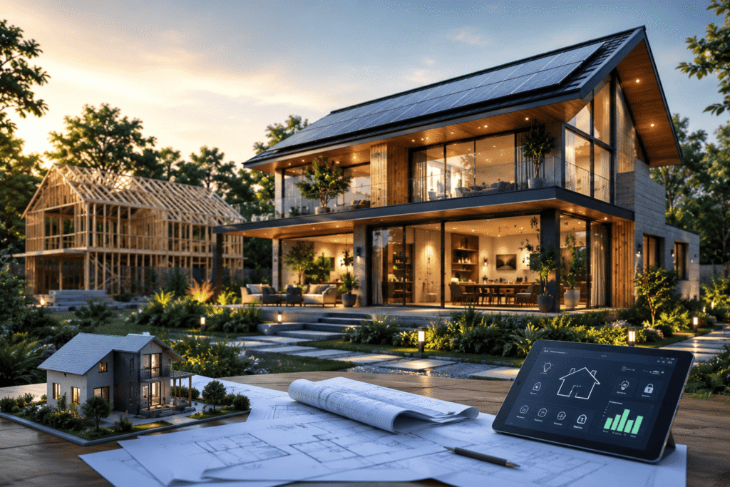 What are the latest trends in home construction