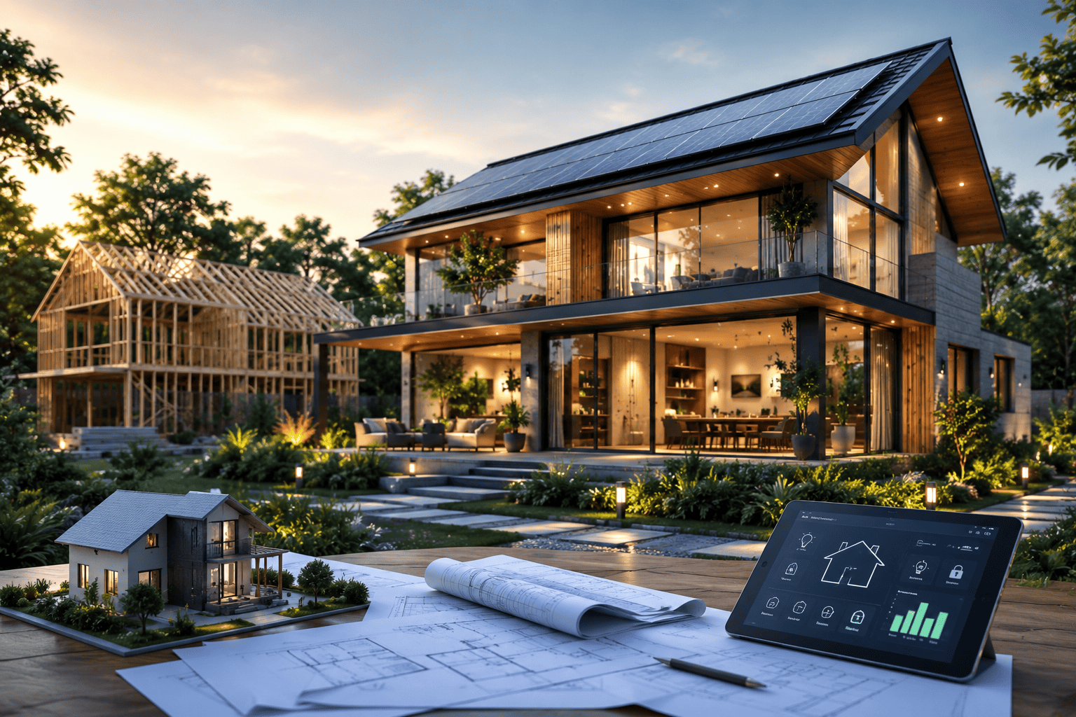 What are the latest trends in home construction